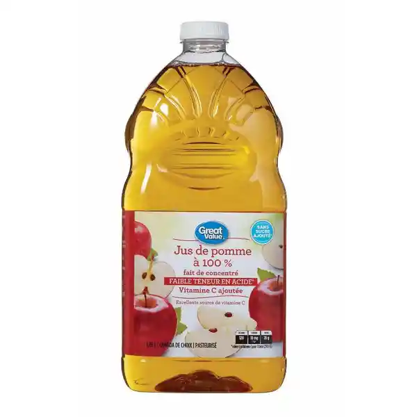 Jugo Manzana Great Value