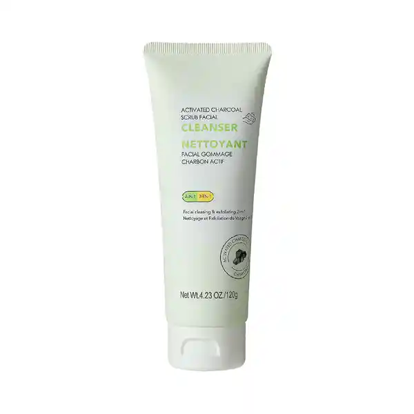 Limpiador Facial Exfoliante de Carbón Activado Miniso