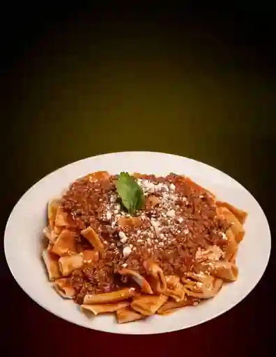 Pasta Boloñesa Carne