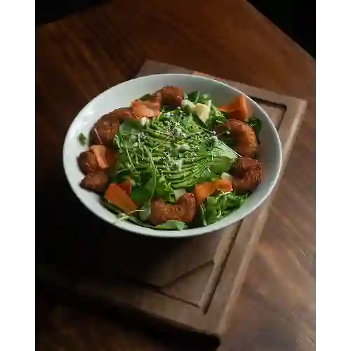 Ensalada Camarones Apanados