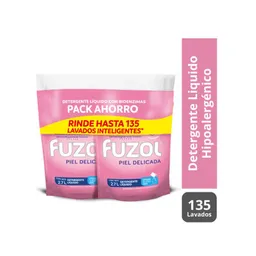 Fuzol Pack Detergente Líquido Piel Delicada