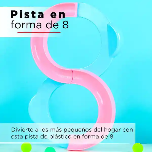 Juego de Pista Para Pelotas Miniso