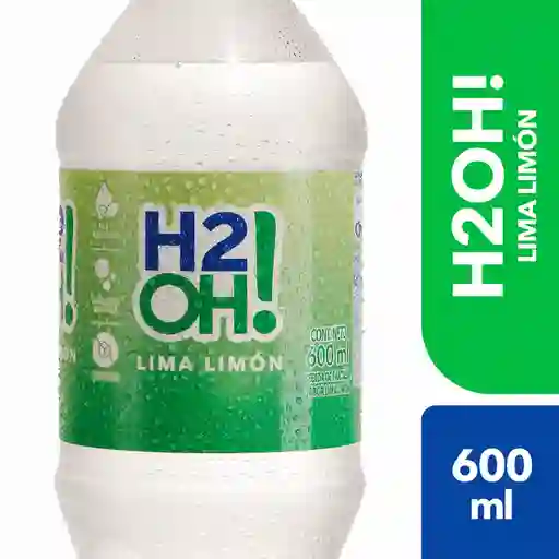 Bebida H2Oh Lima Limon Pet 600 cc