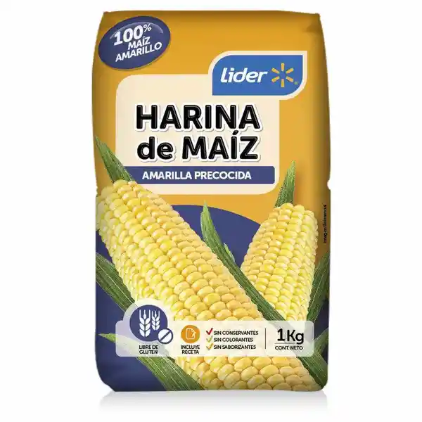 Harina Maíz Amarilla Líder