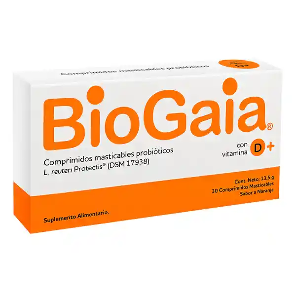 Biogaia D Probiótico Masticable