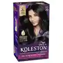 Koleston: Tintura De Pelo Single N20 Negro Kit