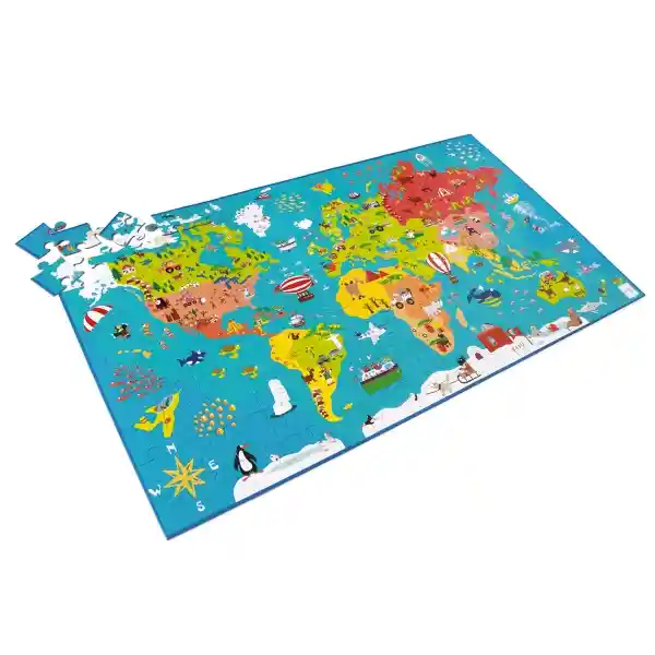 Scratch Europe Puzzle Mapamundi 150 Piezas