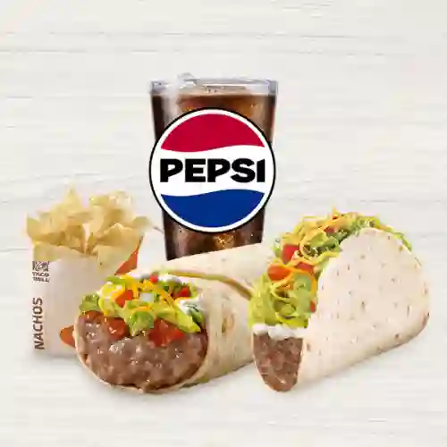 Combo Burrito Supreme Beef Guacamole