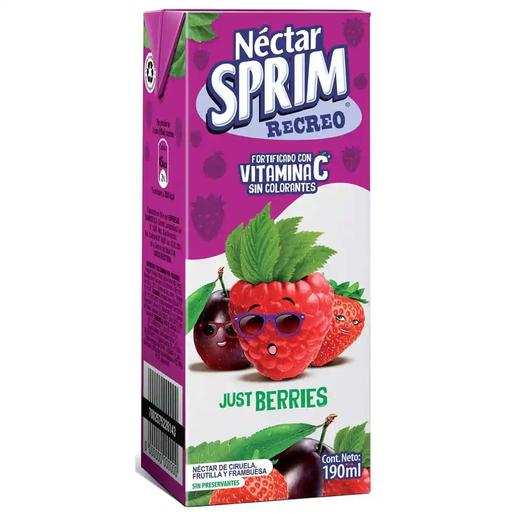 Sprim Nectar Recreo Berries