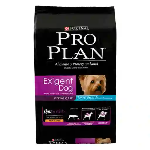 Pro Plan Alimento para Perro Adulto de Raza Pequeña Exigent Dog
