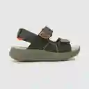 Sandalias Doble Ajuste Moss Niño Green/Naranja Talla 27 Colloky