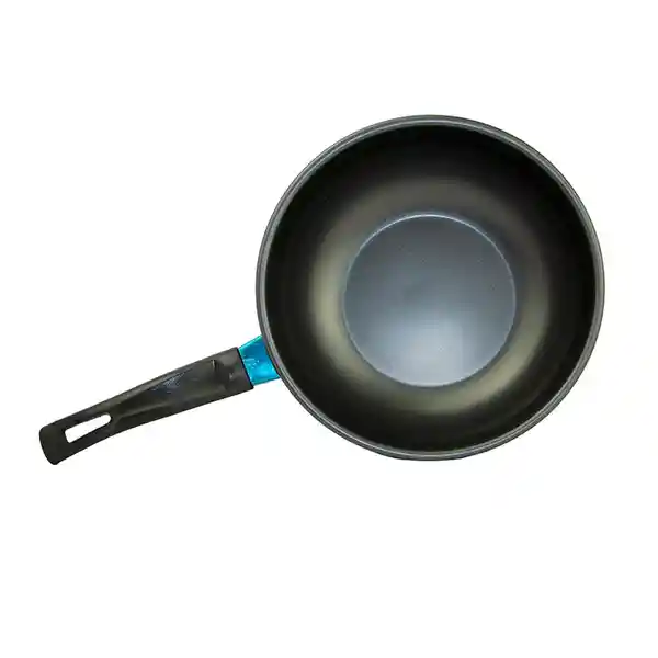 Wok Sarten Teflón Cocina 18 X 32 Cm