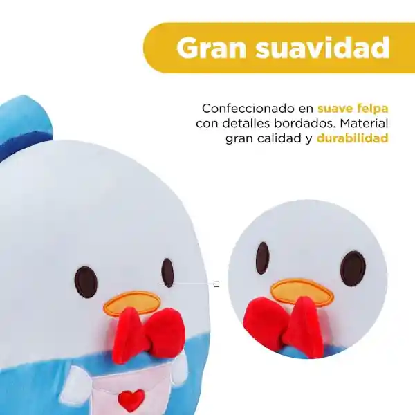 Peluche Corazon Donald Serie Mickey Mouse Disney 12 Miniso