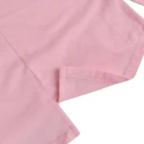 Polera Manga Larga Niña Rosado Talla 10 A Pillín