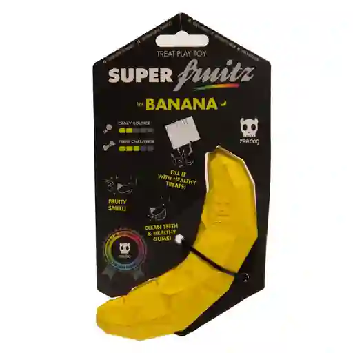 Zee.Dog Juguete Para Perro Super Banana