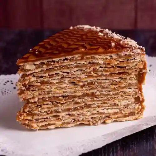 Trozo Torta Hojarasca Manjar