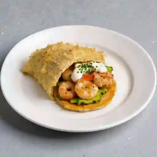 Burger Camaron Y Salmon