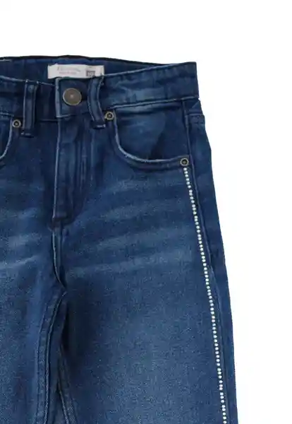 Jean Junior Skinny Cosmic 377 Niña Azul Talla 10 Años Ficcus