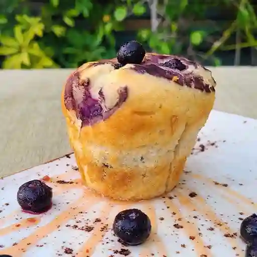 Muffin de arandanos