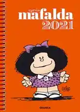 Agenda Mafalda Espiral Naranja