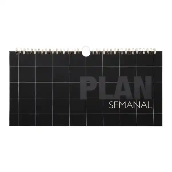 Planificador Semanal 19.5 x 2 x 35.5 cm 3214202000127