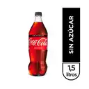 Coca-cola Sin Azúcar 1,5 Lt