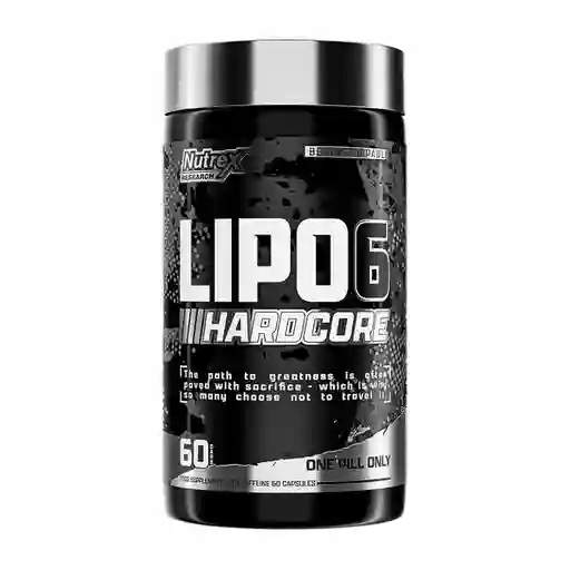 Nutrex Suplemento Dietario Lipo 6 Black Hardcore
