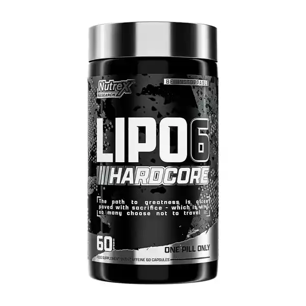 Nutrex Suplemento Dietario Lipo 6 Black Hardcore