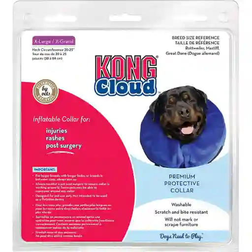 Kong Collar Isabelino Para Perro X-Large