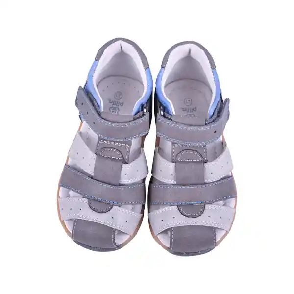 Sandalias Niño Gris Pillin 19