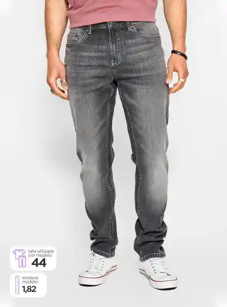 Index Jean Devil Slim Noos Gris Claro Talla 46