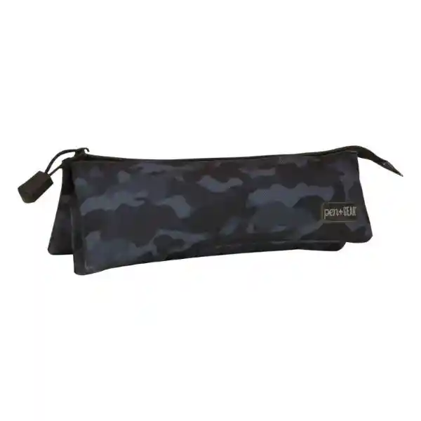 Pen Gear Estuche Triple Camo Negro 2024