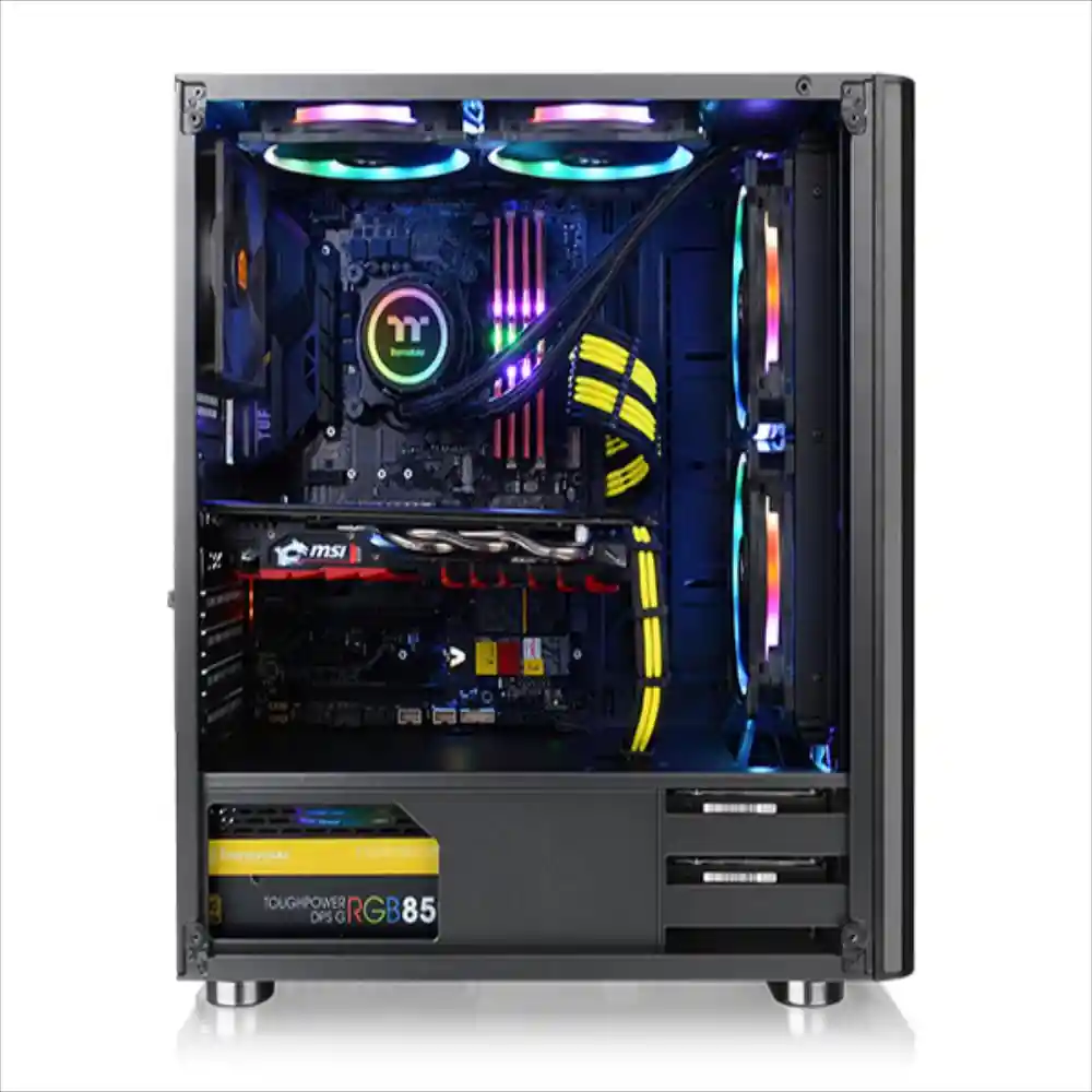 Thermaltake Chasis de Torre Media Modelo V200 Edición de Vidrio Templado