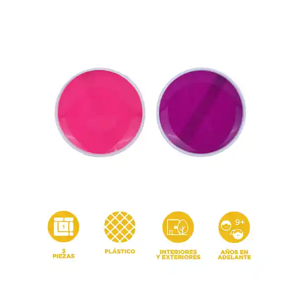 Juguete Lanzar/Atrapar Púrpura Deslumbrante 20x20x20 cm Miniso