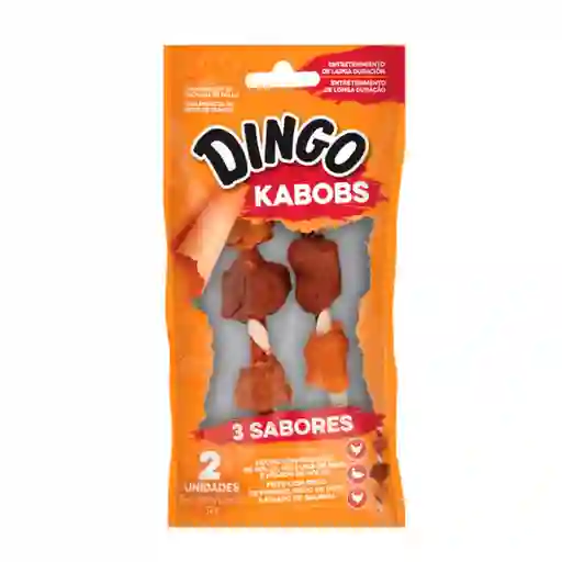 Dingo Snack Perro Kabobs 3 Sabores