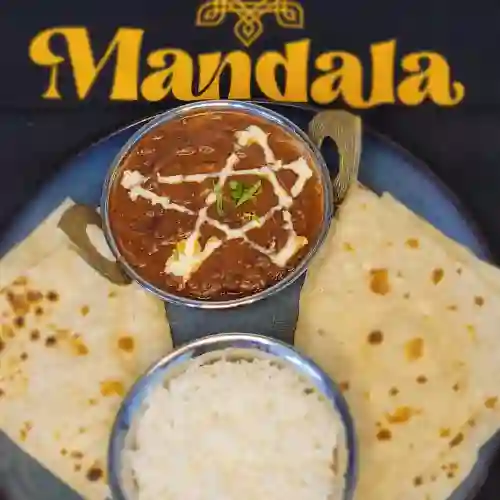 Combo Dal Makhani con Arroz y Pan