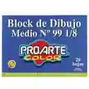 Block Proarte 99 1/8 20 Hojas 140 Gr 37.7x27 Cm