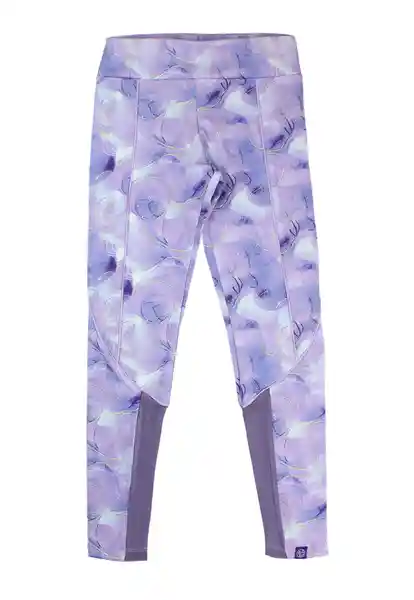 Leggins Ficcustex 569 Niña Morado Talla 6 Años Ficcus