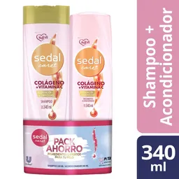 Sedal Shampoo Colágeno + Acondicionador
