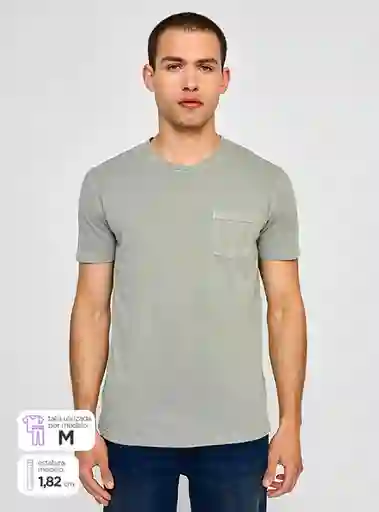 Cacharel Camiseta Manga Corta Cn Dristol Verde Talla M CAH SS24