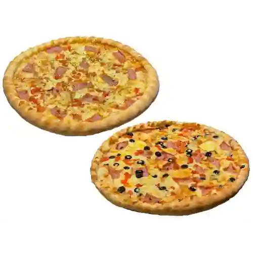 Combo 2 Pizzas Familiar + Bebida de 1,5