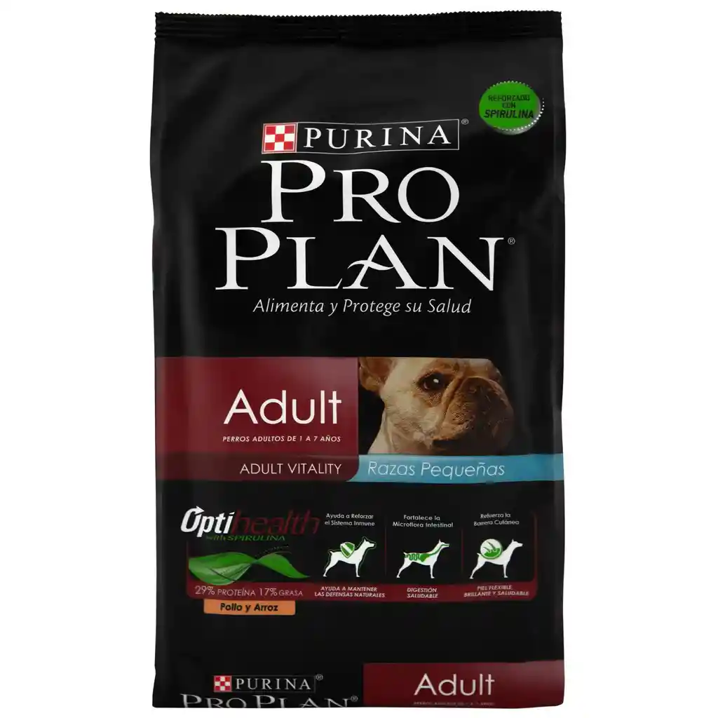 Pro Plan Alimento Para Perro  Adult Vitality Razas Pequeñas 3 Kg