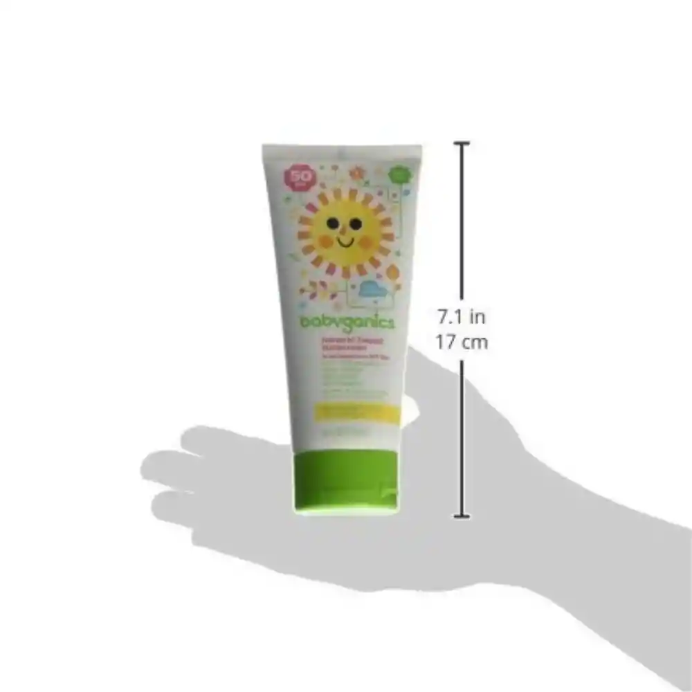 Babyganics Protector Solar en Crema Para Bebe SPF50