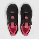 Zapatillas Deportiva de Niña Negro/Fucsia Talla 34 Colloky