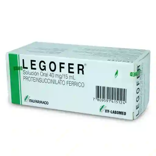 Legofer: Principio Activo: Proteinsuccinilato Ferrico