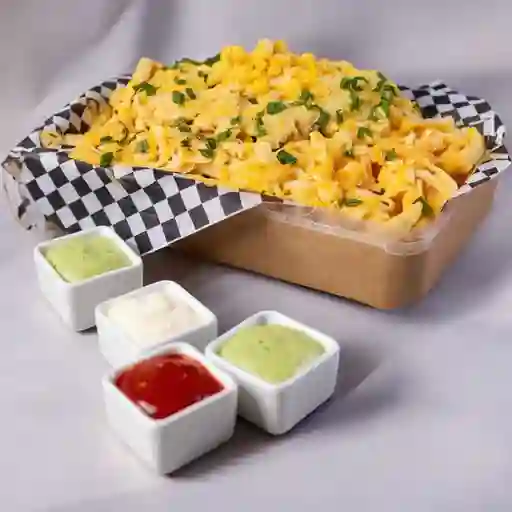 Papas Fritas con Choclo Cremoso-gigante