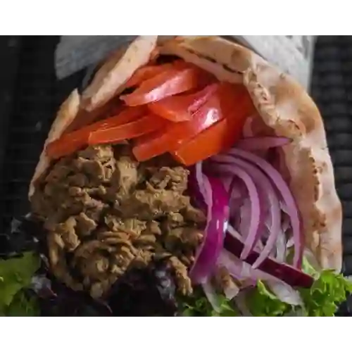 Shawarma + Acompañamiento Falafel