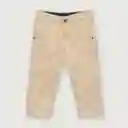 Pantalón Esencial de Niño Beige Talla 4A Opaline