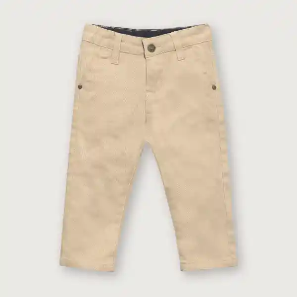 Pantalón Esencial de Niño Beige Talla 4A Opaline