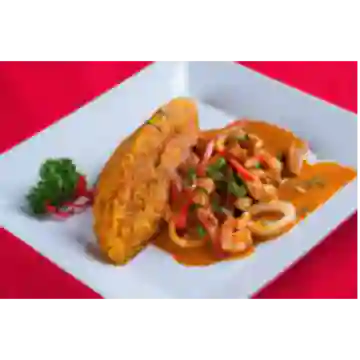 Tacu Tacu de Mariscos